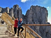 Rifugio Rosalba (1730 m) ad anello con vento